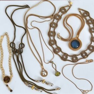 Vintage Sculptural Modernist Jewelry (see my profile or website)